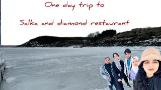 Trip to Salka frozen lake ❄️ and Diamond restaurant ✨#like #malayalam #georgia #mallus #trip