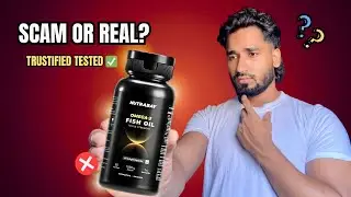 Nutrabay Omega 3 Fish Oil Honest Review 💊 | Trustified Certified | Real Result |Daily fitness 