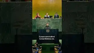 Zelenskiy at UN Warns Moldova Faces Russian Election Meddling