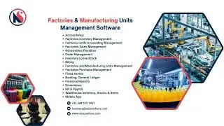 Factories and Manufacturing Units Management Software ERP