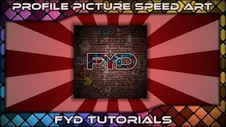 Profile Picture SpeedArt - FrickYouDude Profile Pic Tutorial - Gimp (2016)