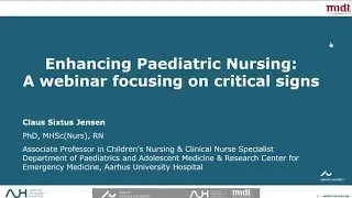 Enhancing Paediatric Nursing - A webinar focusing on critical signs