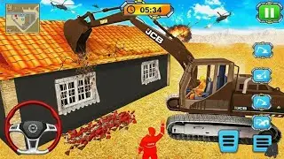 ☠️New Large City Road Construction Gameplay 🚧 - Android Gameplay #40