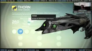 Exotic Hand Cannon - Thorn