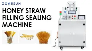 ZONESUN ZS-FSHS21 Honey Straw Filling Sealing Machine