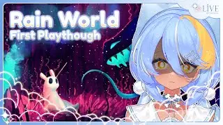 【 Rain World 】This world is giving me anxietyyyyyyyy ||【 EN Vtuber 】|| #2