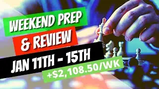 Act of Profits I Weekend Prep & Trade Review Jan 11th - 15th I +$2,108.50/Week