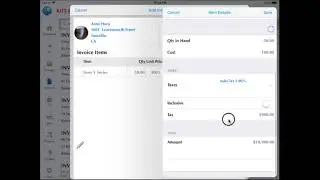 Kite Books iPad  - How to clone the Invoice