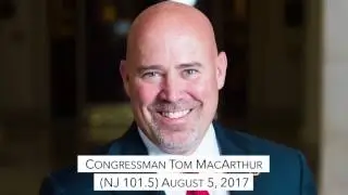 Congressman Tom MacArthur on 101.5