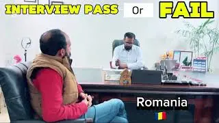 Job interview for Romania Europe | Direct Job interview | interview for Romania |Romania work permit