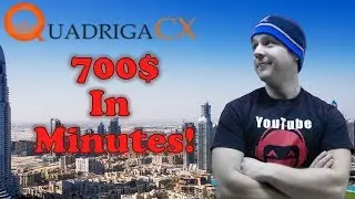 QuadrigaCX - Trading Bitcoin Cash - $700 In Minutes! | Live Trading