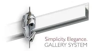 Hang Art the Elegantly Simple Way: Gallery System Art Hanging Systems