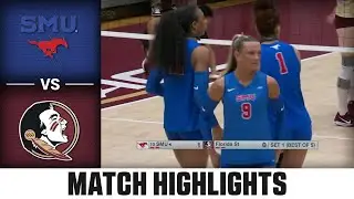 SMU vs. Florida State Match Highlights | 2025 ACC Volleyball