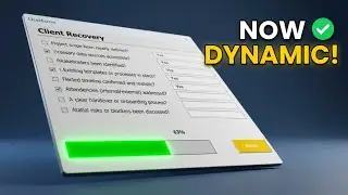 Как добавить индикатор выполнения в пользовательскую форму VBA (дополнительные инструменты не нуж...