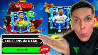 🚨INCR&Iacute;VEL! RESGATE🤩🎁 RECOMPENSAS, CODIGUINS & EVENTO de NATAL🎄🎅 FC MOBILE 26