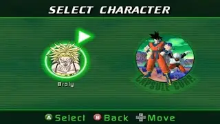 Dragon Ball Z Sagas 🎮 GameCube con Broly