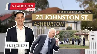 JUST SOLD 🔥  | Live Auction @ 23 Johnston Street, Ashburton