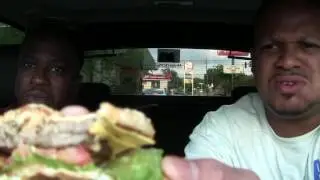 Hardees's classic double cheeseburger
