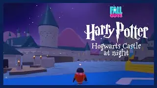 Fall Guys - Hogwarts Castle at night (Harry Potter)