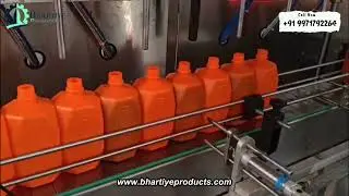 Automatic Pesticide Filling Machine | Liquid Filling Machine for Chemicals | Bhartiye Products