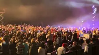 Cory Graves and Wade Barrett entrance WWE Smackdown at Hydro, Glasgow