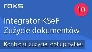 #10 Integrator KSeF - Zużycie dokument&oacute;w/zasob&oacute;w