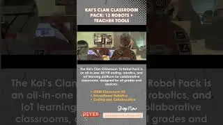 Kai&rsquo;s Clan Classroom Pack: 12 Robots + Teacher Tools