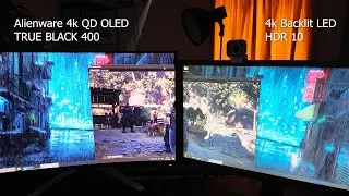 Тестирование мониторов Alienware 4K QD OLED и LED | Я не мог поверить своим глазам!
