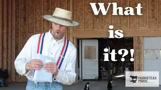 Farmstead Forge First Unboxing! | A package from Randy Richard in the Shop