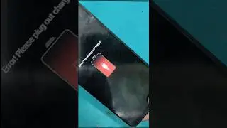 Error Please Plug Out Charger Solution #tech #technology #mobilerepair #smartphone #gsmtuber