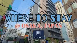 Mimaru Osaka Shinsaibashi East - Family Apartment for 5 pax | #osaka #japan #mimaru