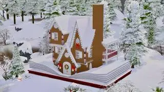 Строительство пряничного домика в The Sims 4