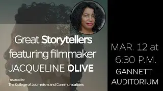 Great Storytellers featuring Jacqueline Olive