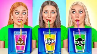 Don&rsquo;t Choose the Wrong Mystery Drink Challenge | Funny Food Hacks by Funny DO Challenge