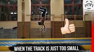 Sloppy Air Track Session (Technique Is So Bad)