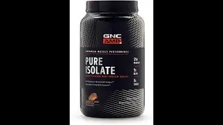 Stash Review's GNC AMP Pure Isolate Chocolate Penut Butter Cup