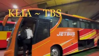 🇲🇾KLIA to TBS by JET BUS | Kuala Lumpur Malaysia
