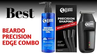 Beardo Precision Edge Combo | Shaping Gel + Ape-X Go Pocket Trimmer + Styling Tool  Precision 