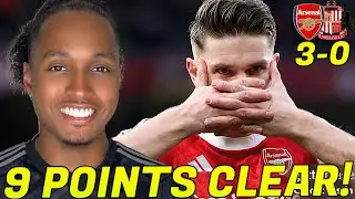 🔥9 POINTS CLEAR OVER TO YOU CITY😉🔥 ARSENAL 3-0 SUNDERLAND