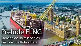 600.000 toneladas de tecnolog&iacute;a: Prelude FLNG