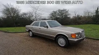 1988 MERCEDES 300 SE W126 AUTO