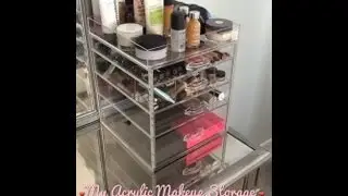 My acrylic Makeup Storage (acrylic Concepts Unboxing And Review)