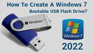 How To Create A Windows 7 Bootable USB Flash Drive | Whok Cooler A Windows  Bootable USB Drive.