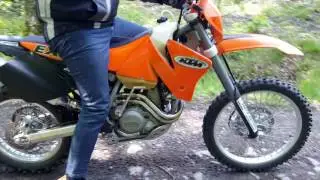 KTM 400 exc sa marche fort ! !!!!