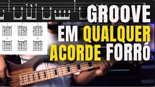 No Ritmo Forró como Conduzir o Baixo em Todos Acordes?