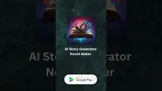Export to PDF with AI Story Generator Novel Maker #AIStoryGenerator#writingcommunity #storytelling