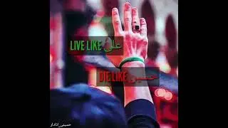 live like ali d&igrave;e like hussa&igrave;n