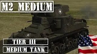 WOT Blitz - M2 Medium Tank Review - US Tier 3 Medium || WOT Blitz ||