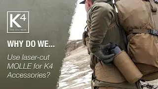 K4 Packs &mdash; Why do we use laser-cut MOLLE for K4 Accessories? &mdash; Exo Mtn Gear