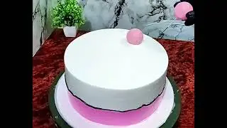 Pink girlish Cake with Butterfly Accessories #birthdaycake #baagicakedesigns #canada #butterflycake